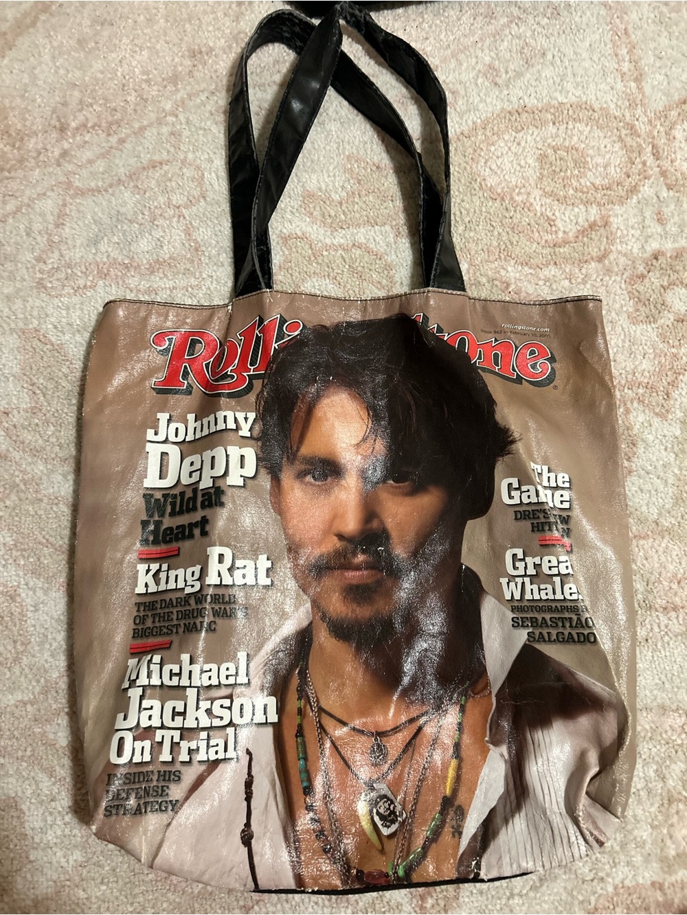 Vintage Rolling Stone Tote bag